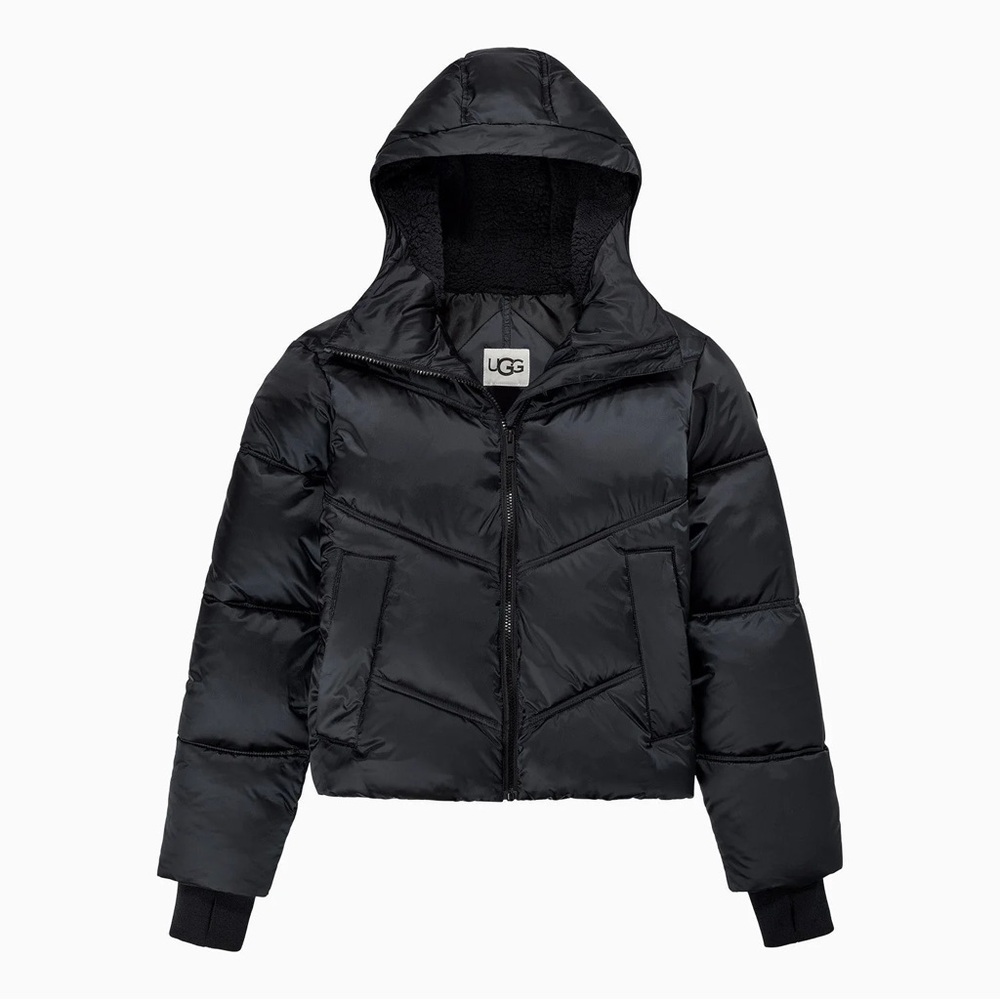 NEW WITHOUT TAGS Ugg Ronney cropped puffer XS